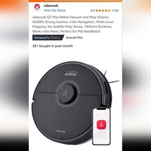 Roborock Q7 Max Brand New in Box